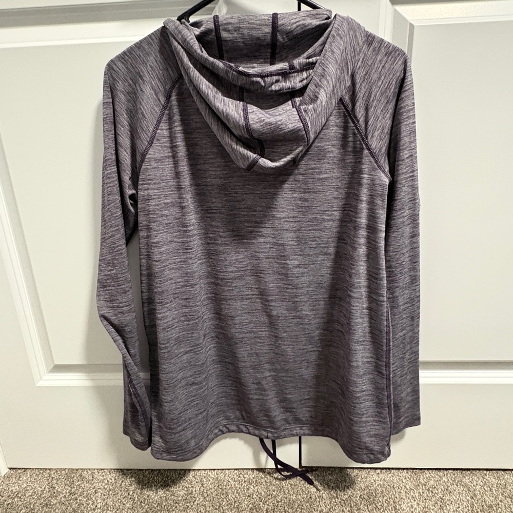 Under Armour Heathered Purple Hoodie - Picture 3 of 3